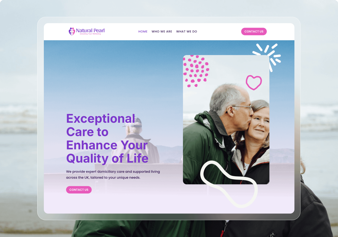 Natural Pearl homepage